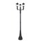 Z-Lite Davina 3 Light Outdoor Post Mounted Fixture, 31.5in. W x 115.25in. H, Black 5016PHMR-3-564P-BK - alternate 5